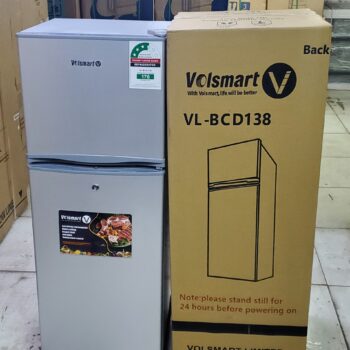 VOLSMART 138L DOUBLE DOOR FRIDGE