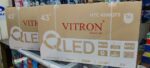 VITRON 43 QLED FLAMELESS SMART TV