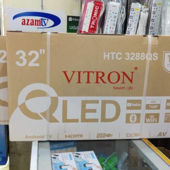 VITRON 32" QLED SMART FLAMELESS TV