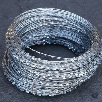 Galvanised Razor wire
