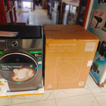 10/7kg DD motor drive wash and dry syinix washing machine